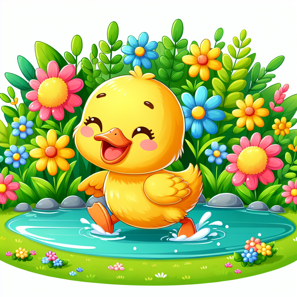 Dazzling Duckling DIY Paint By Diamonds