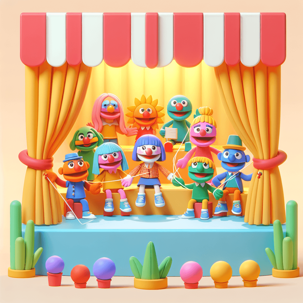 Puppet Playhouse Painting Diamond Kit