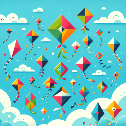 Curious Kites Diamond Painting