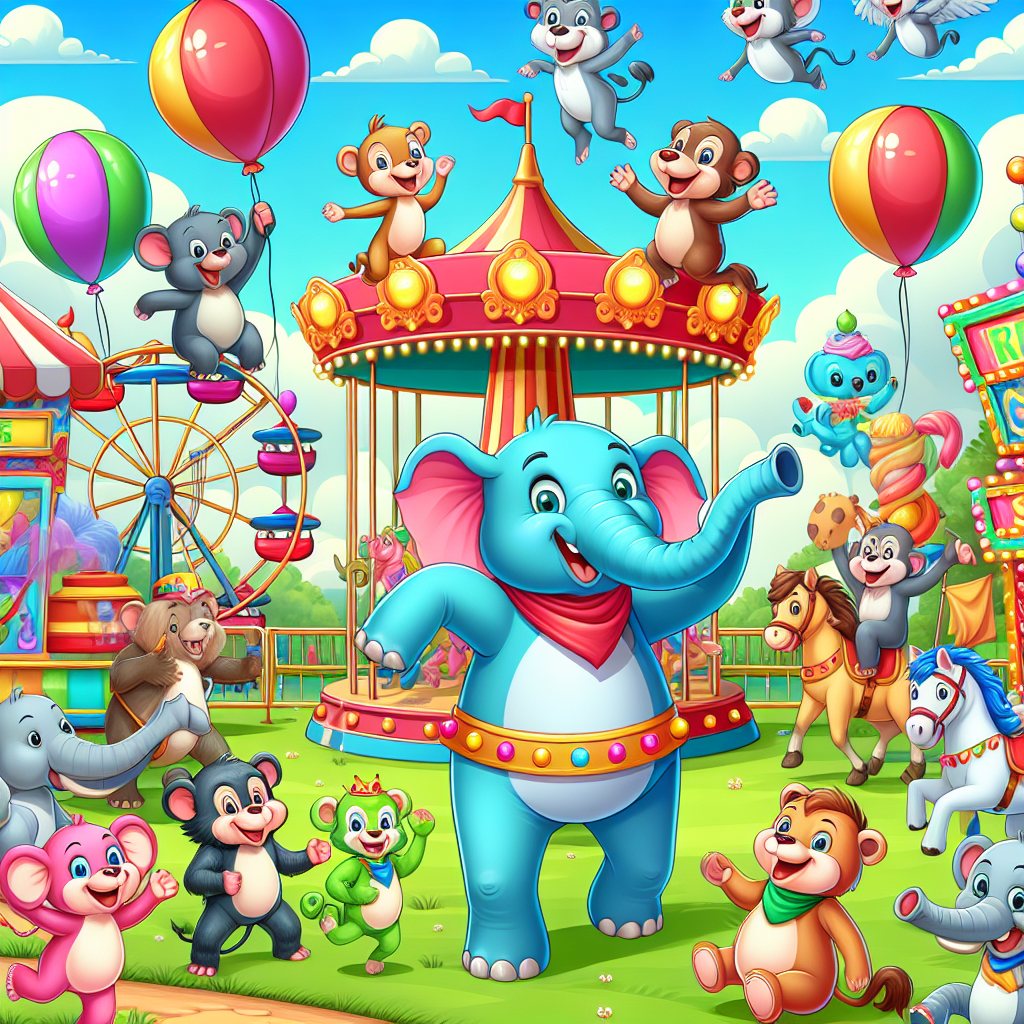 Animal Carnival Painting Diamond Kit