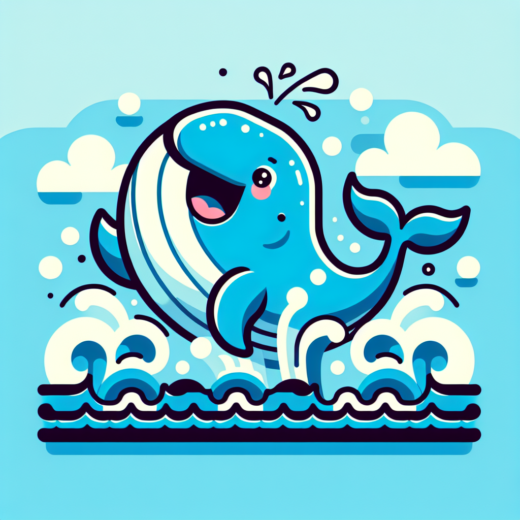 Whale's Big Splash DIY Paint By Diamonds