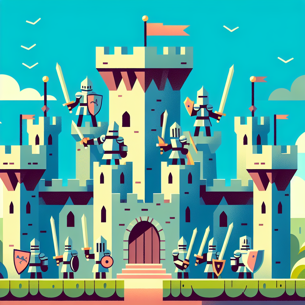 Castle Conquest Paint By Color