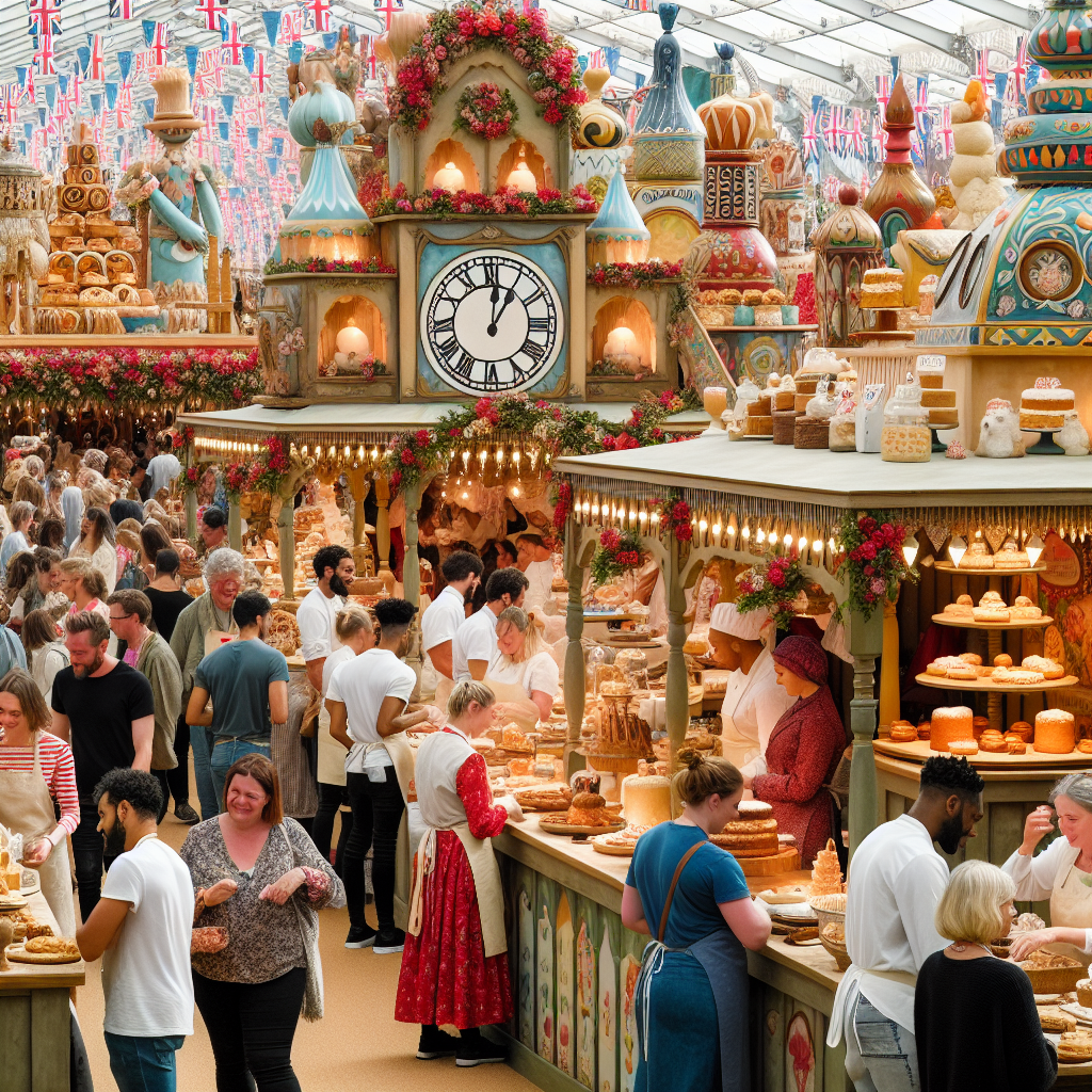 The Great British Bake Off Festival Paint By Diamond