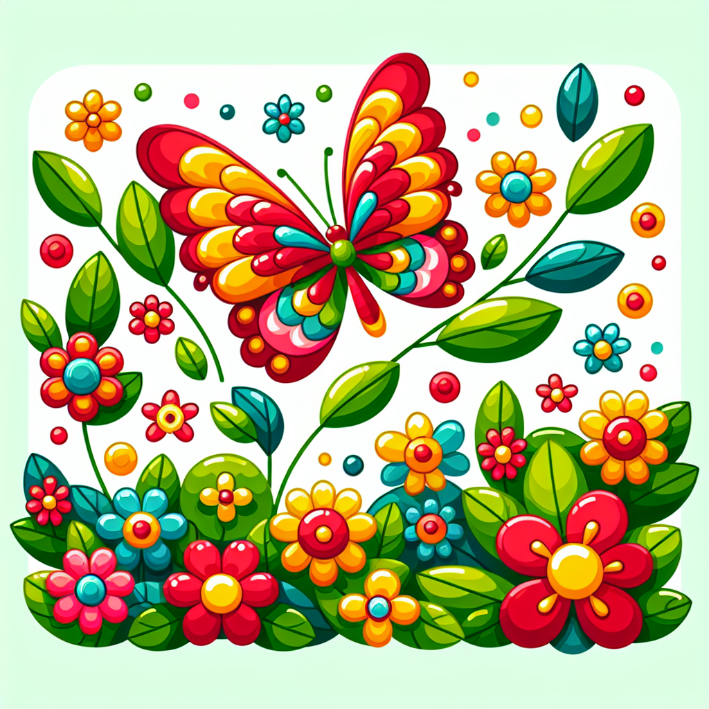 Brilliant Butterfly Dance Paint By Color