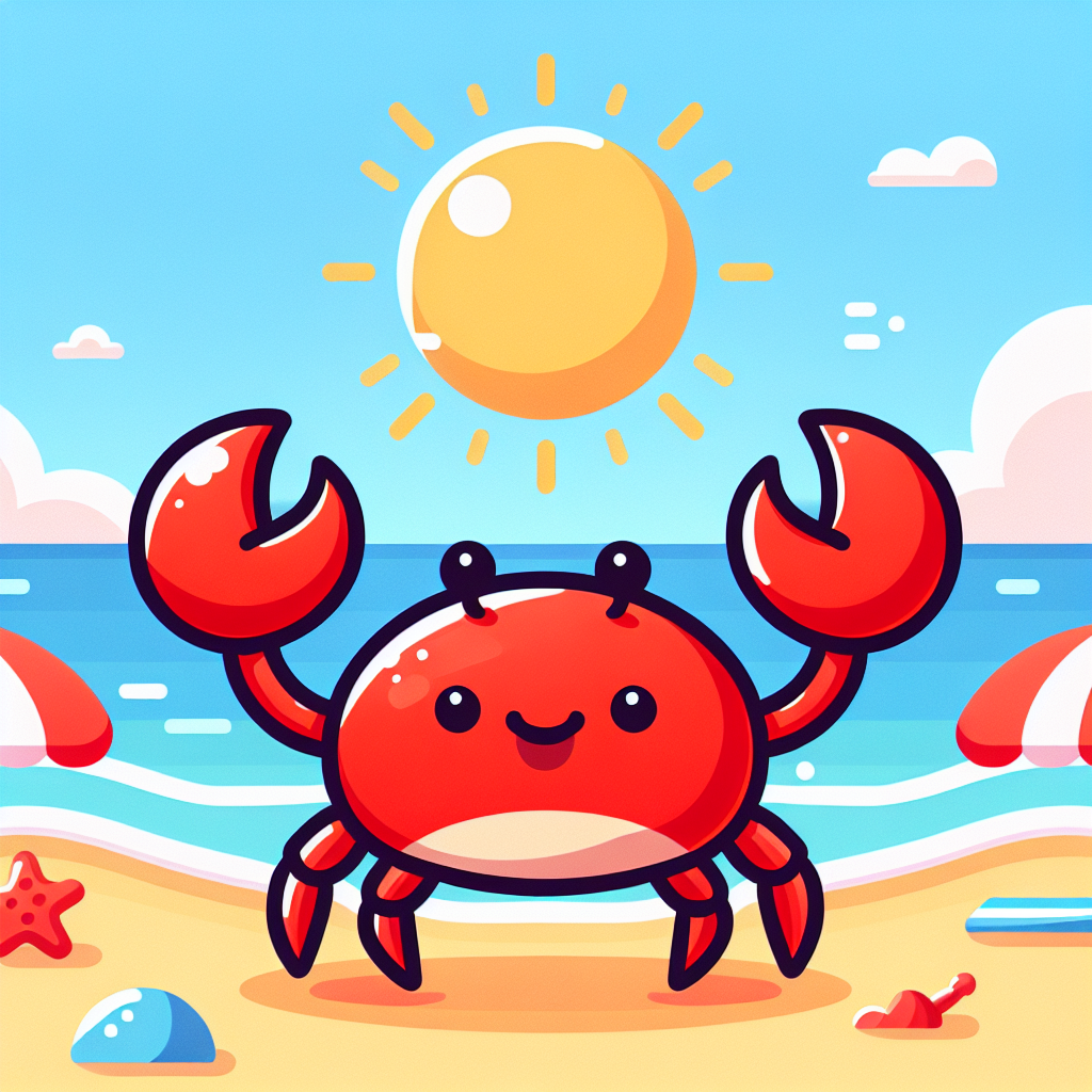 Silly Crab's Beach Party Diamonded Painting Kits