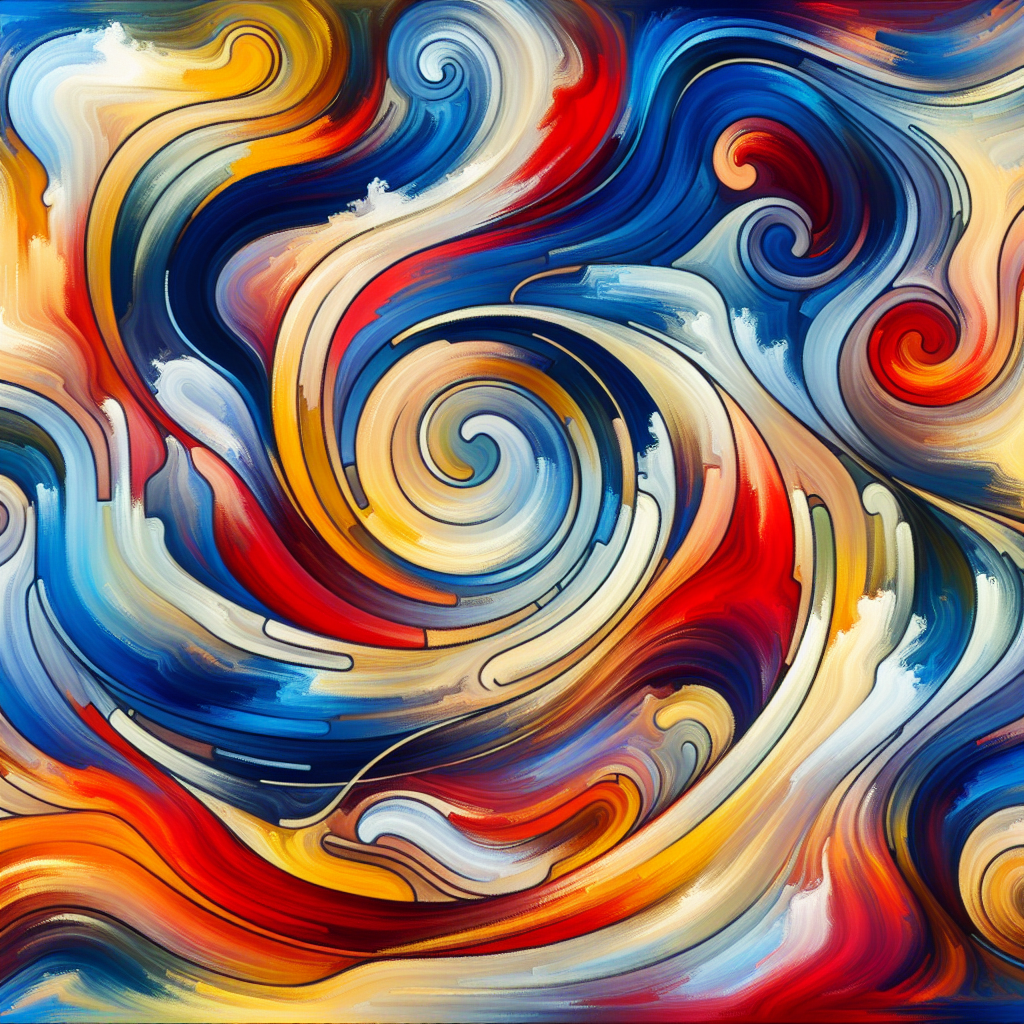 Colorful Abstract Harmony Diamonded Painting Kits