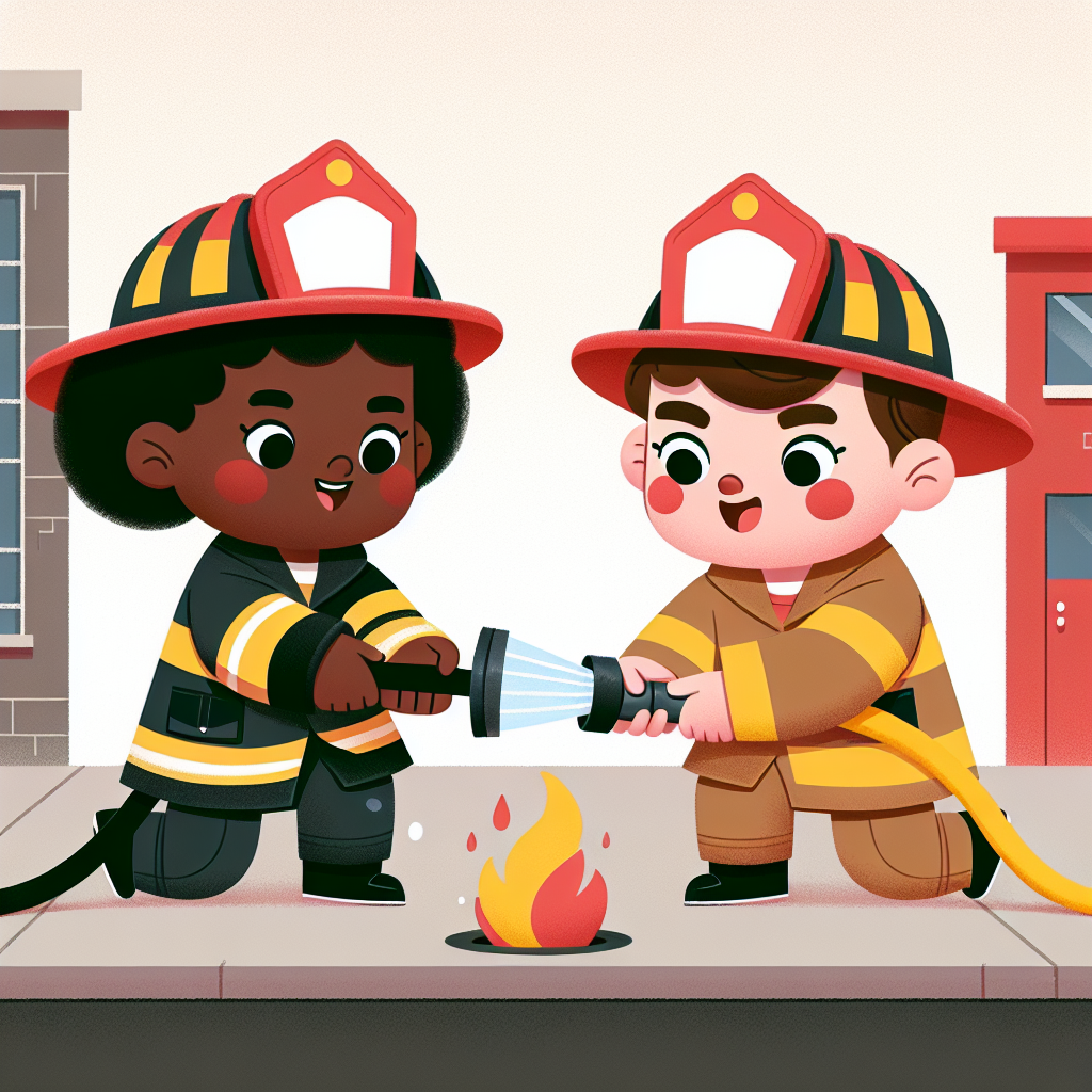 Brave Firefighters Rescue Paint By Diamonds