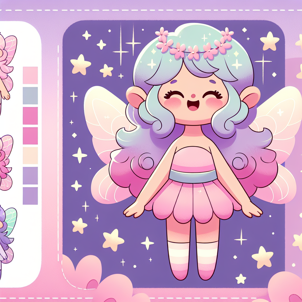 Cheerful Fairy Diamond Painting