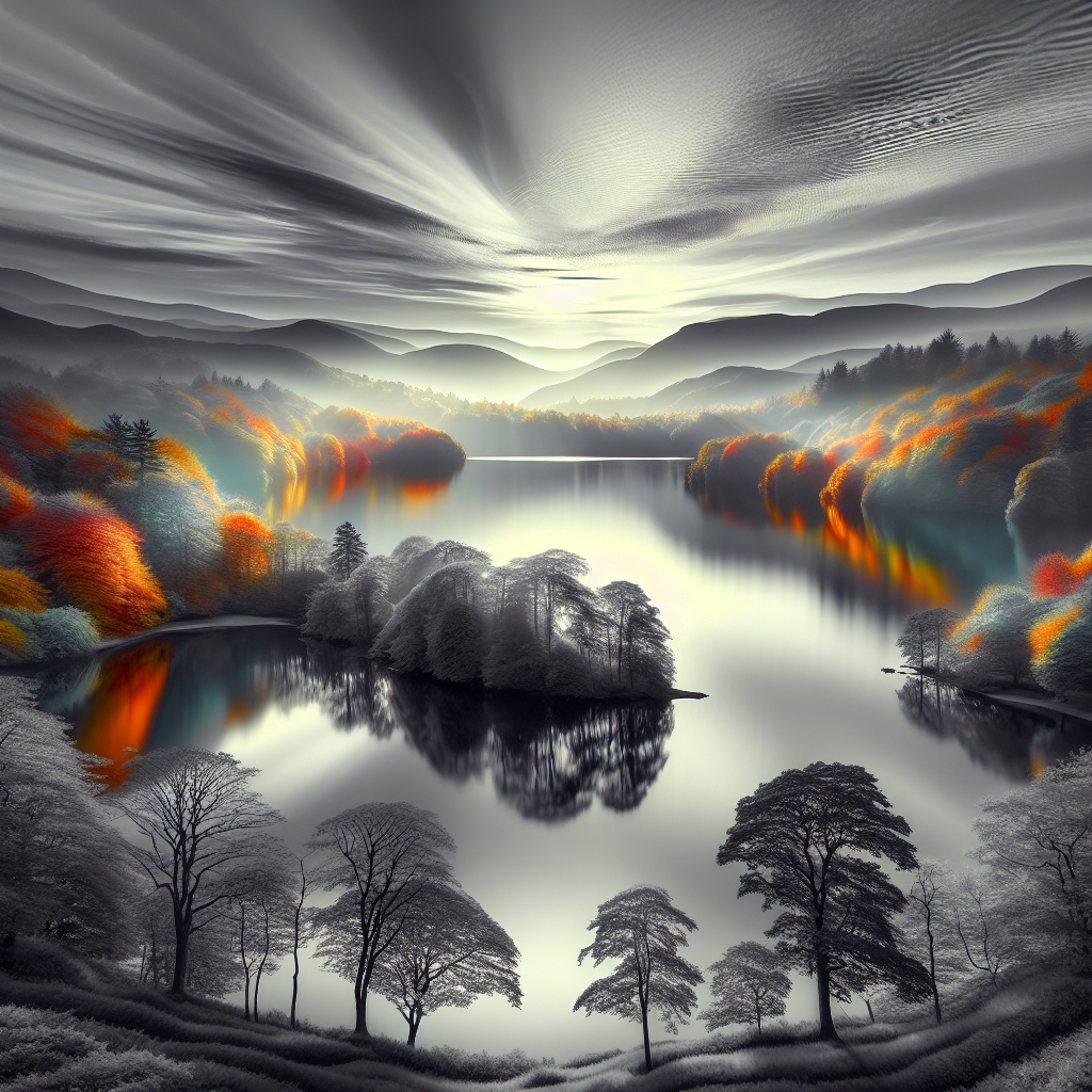 Serene Forest Lake Paint By Diamonds