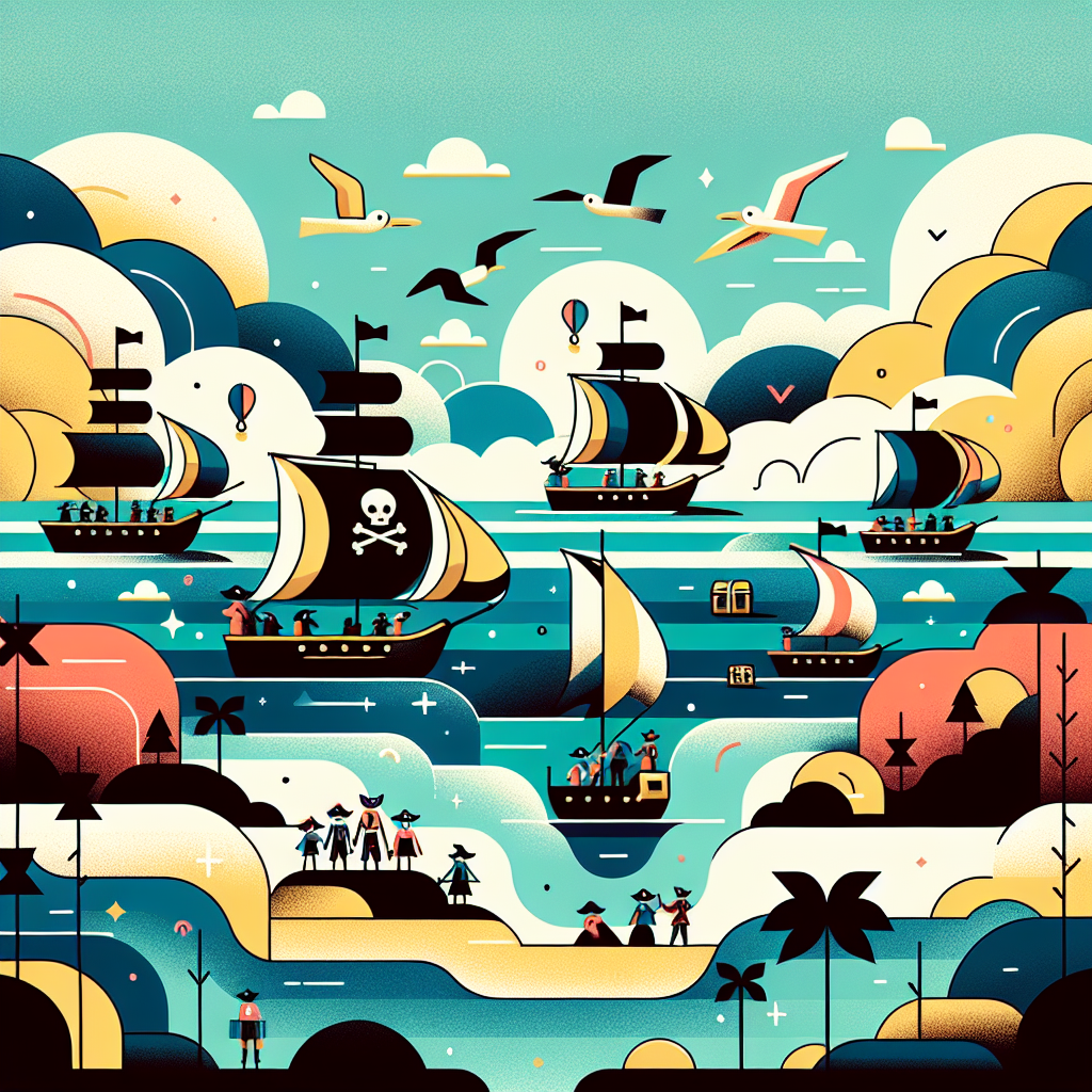 Pirate's Ocean Adventure Paint By Diamonds