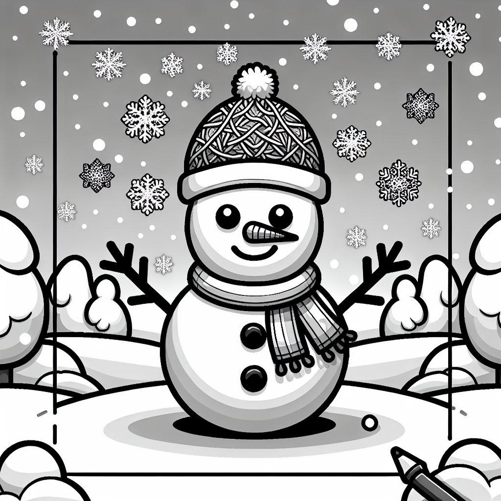 Frosty Snowman Winter Wonderland DIY Paint By Diamonds