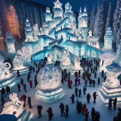 Sapporo Snow Festival - Hokkaido, Japan Paint By Diamonds