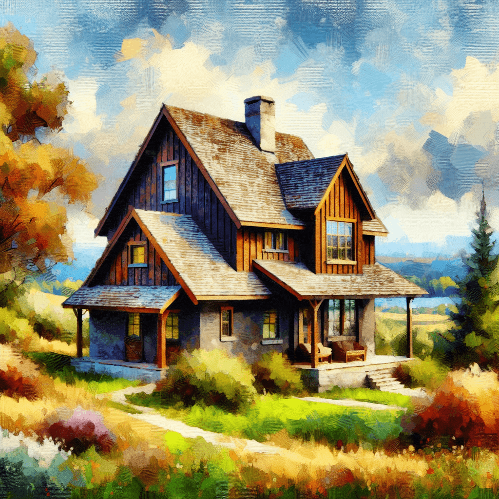 Rustic House Haven Paint By Diamonds
