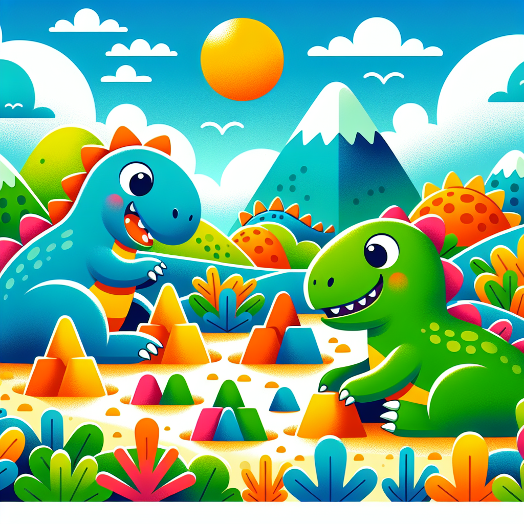 Dinosaur Expedition Fun Paint By Color