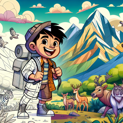 Wilderness Explorers Paint By Color