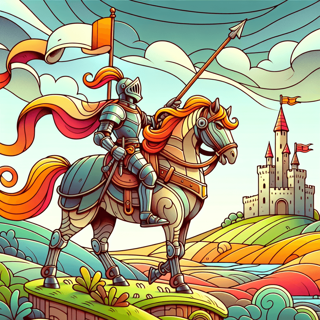 Kingdom Of Knights Diamond Painting