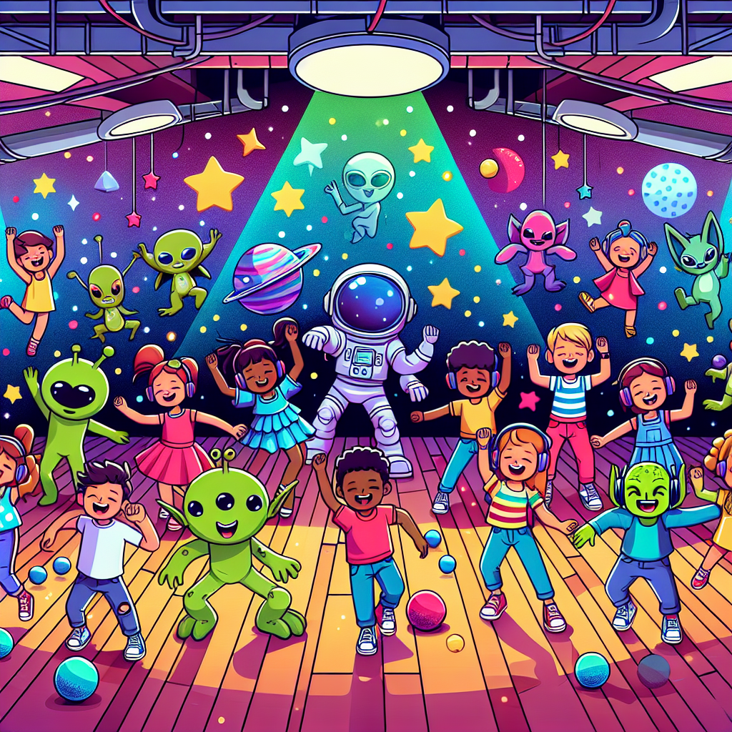Cosmic Disco Party Paint By Diamond