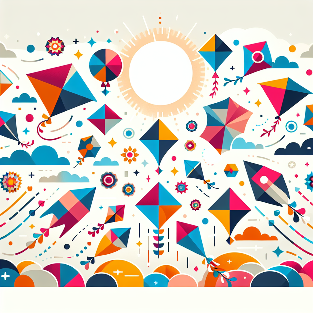 Flying Kites Festival Diamonded Painting Kits