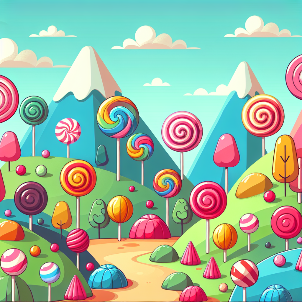 Creative Candy Land Paint By Diamond