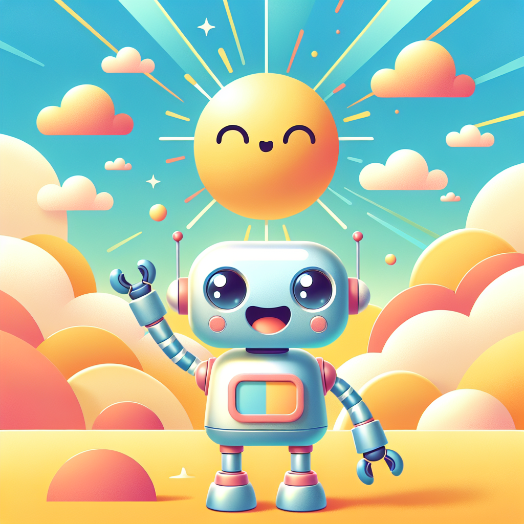 Happy Whimsical Robot Diamonded Painting Kits