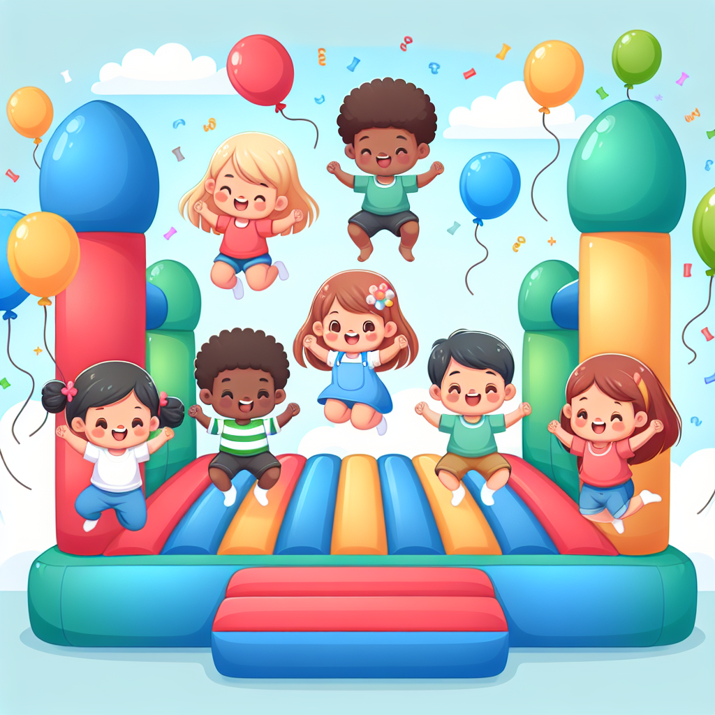 Bouncy Castle Party Paint By Color
