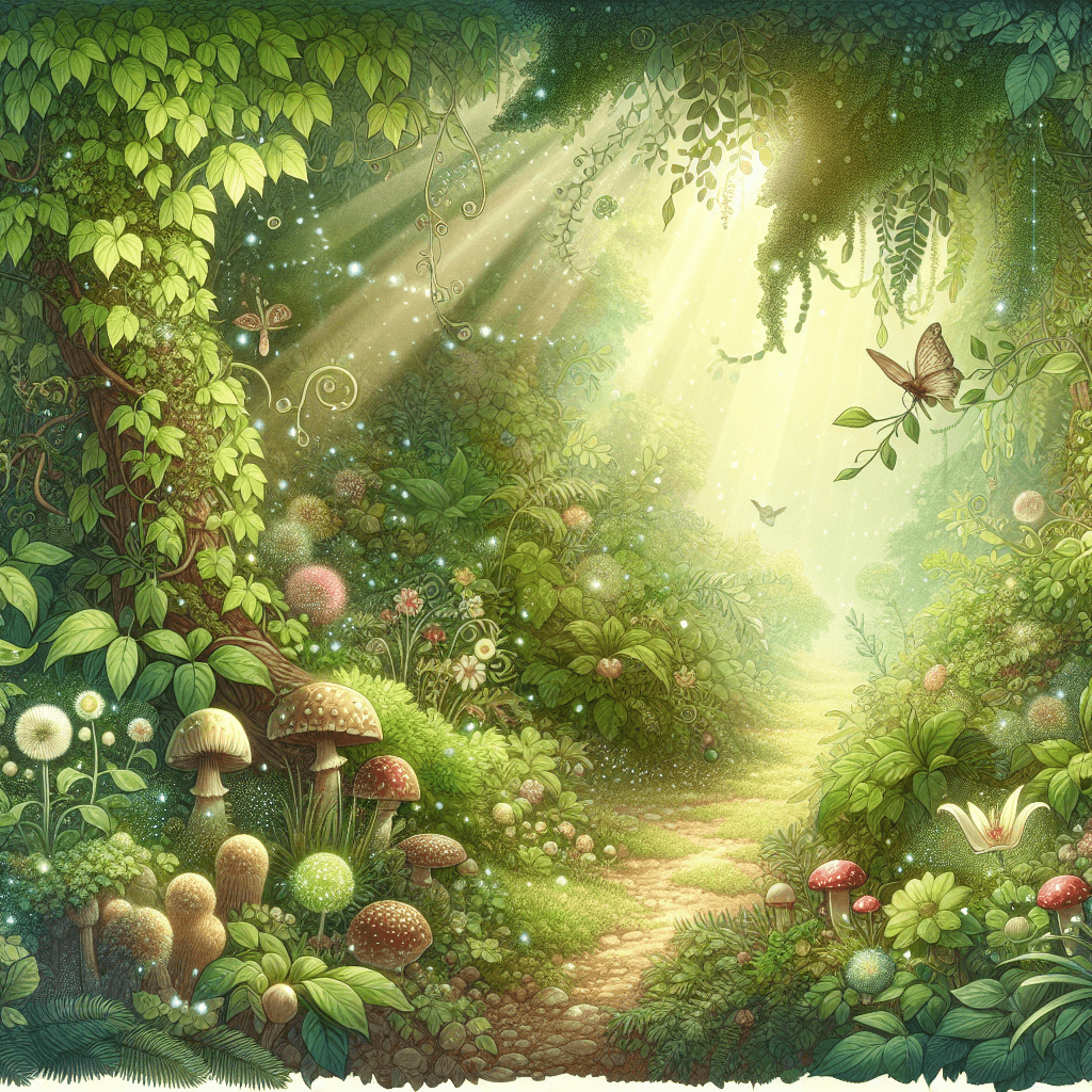 Enchanting Fairy Glen Paint By Diamond