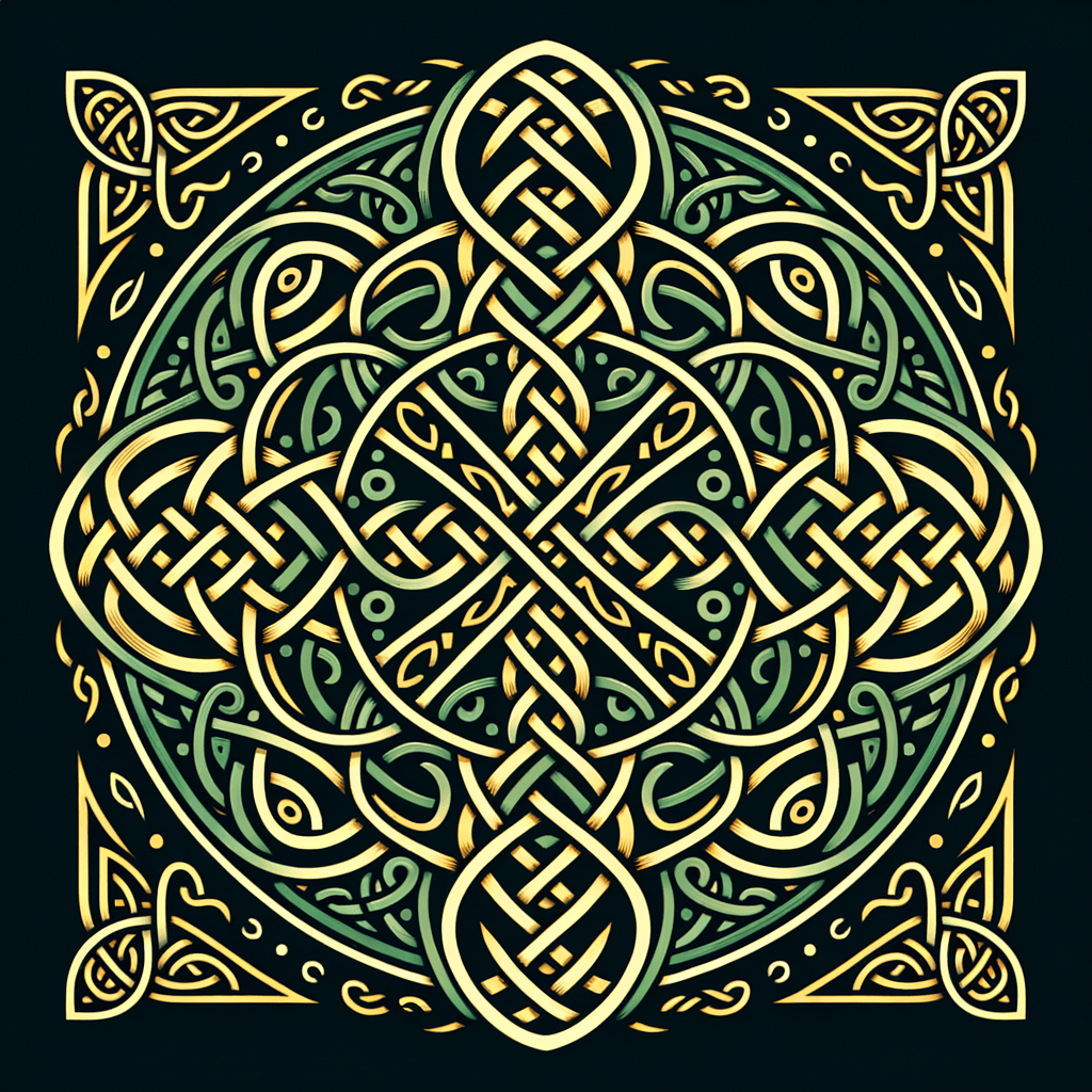Celtic Knot Paint By Color