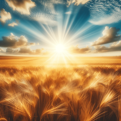Sunny Harvest Fields Paint By Diamonds