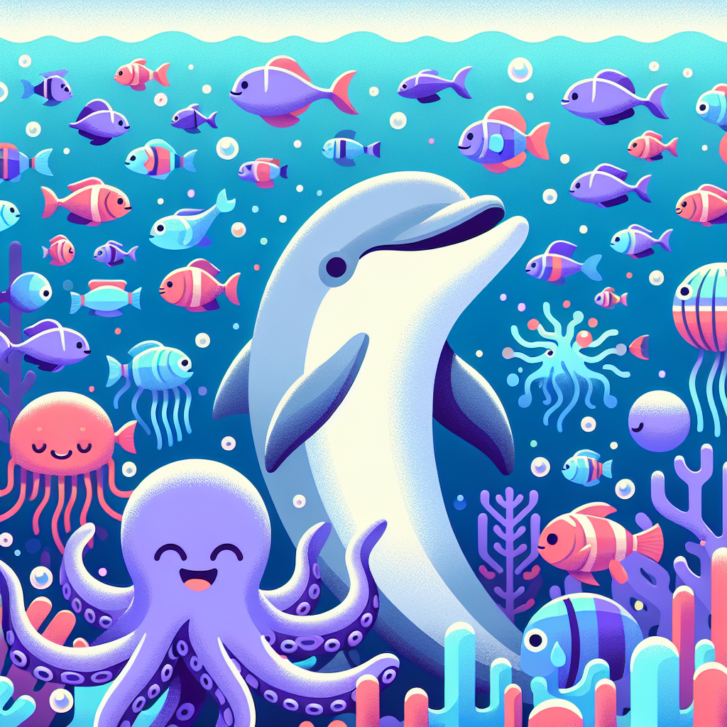 Undersea Friends Party Painting By Diamonds Kit