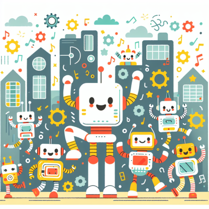 Rumbling Robot Revolution Paint By Diamonds