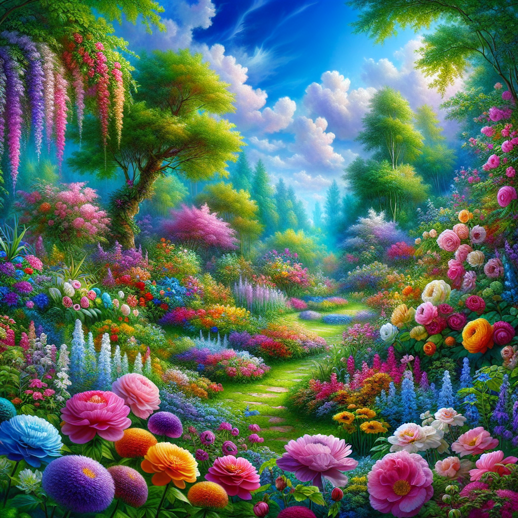 Summer Garden Extravaganza DIY Paint By Diamonds