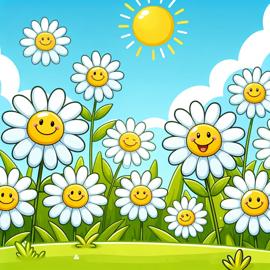 Dancing Daisy Dots Paint By Diamond