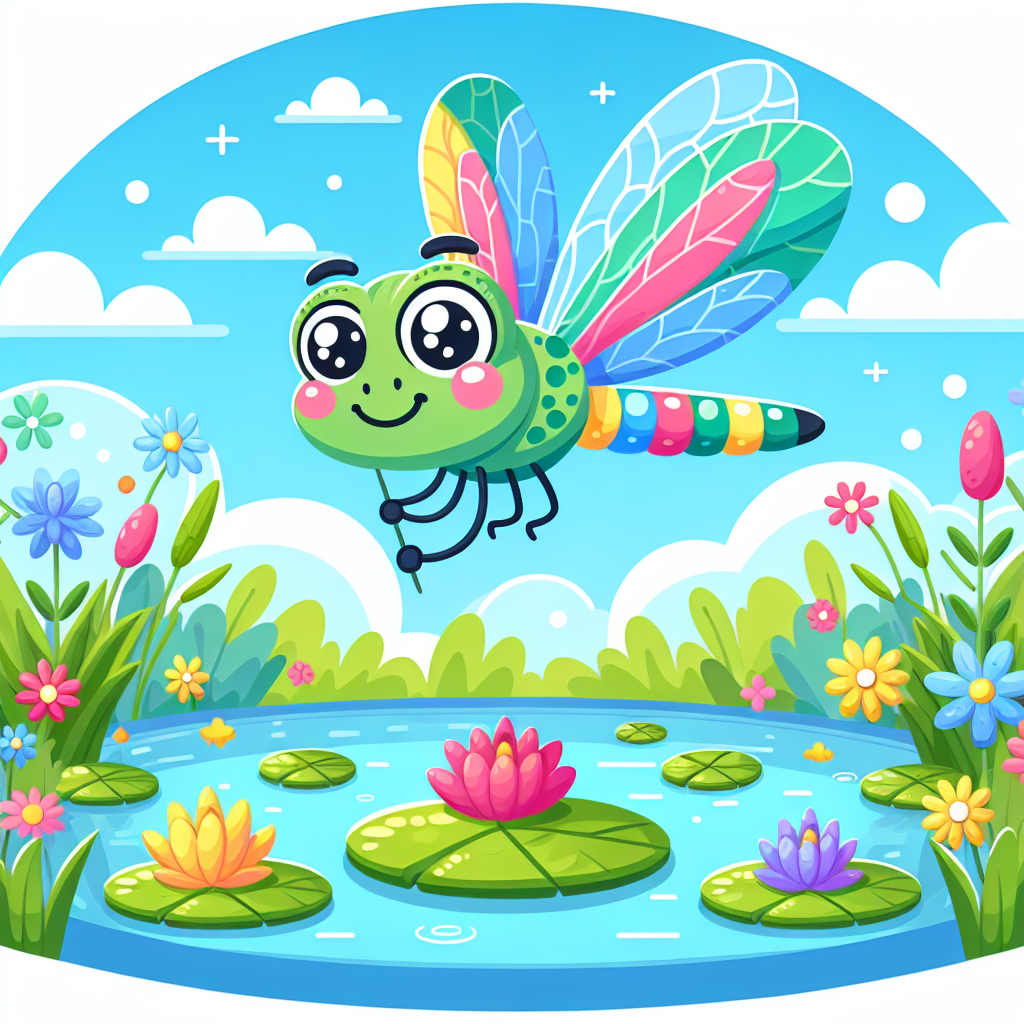 Happy Dragonfly Dance Painting By Diamonds Kit