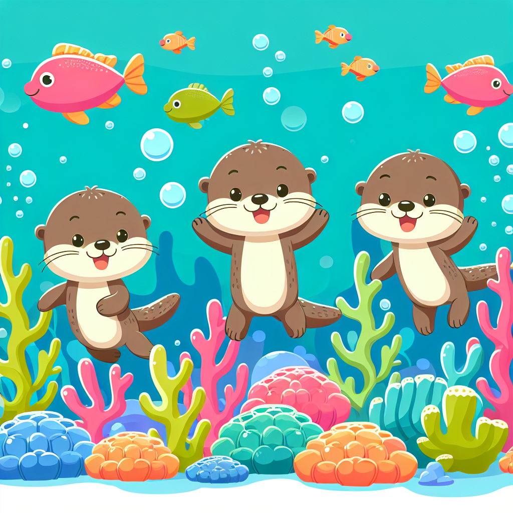 Otter's Ocean Odyssey Painting Diamond Kit