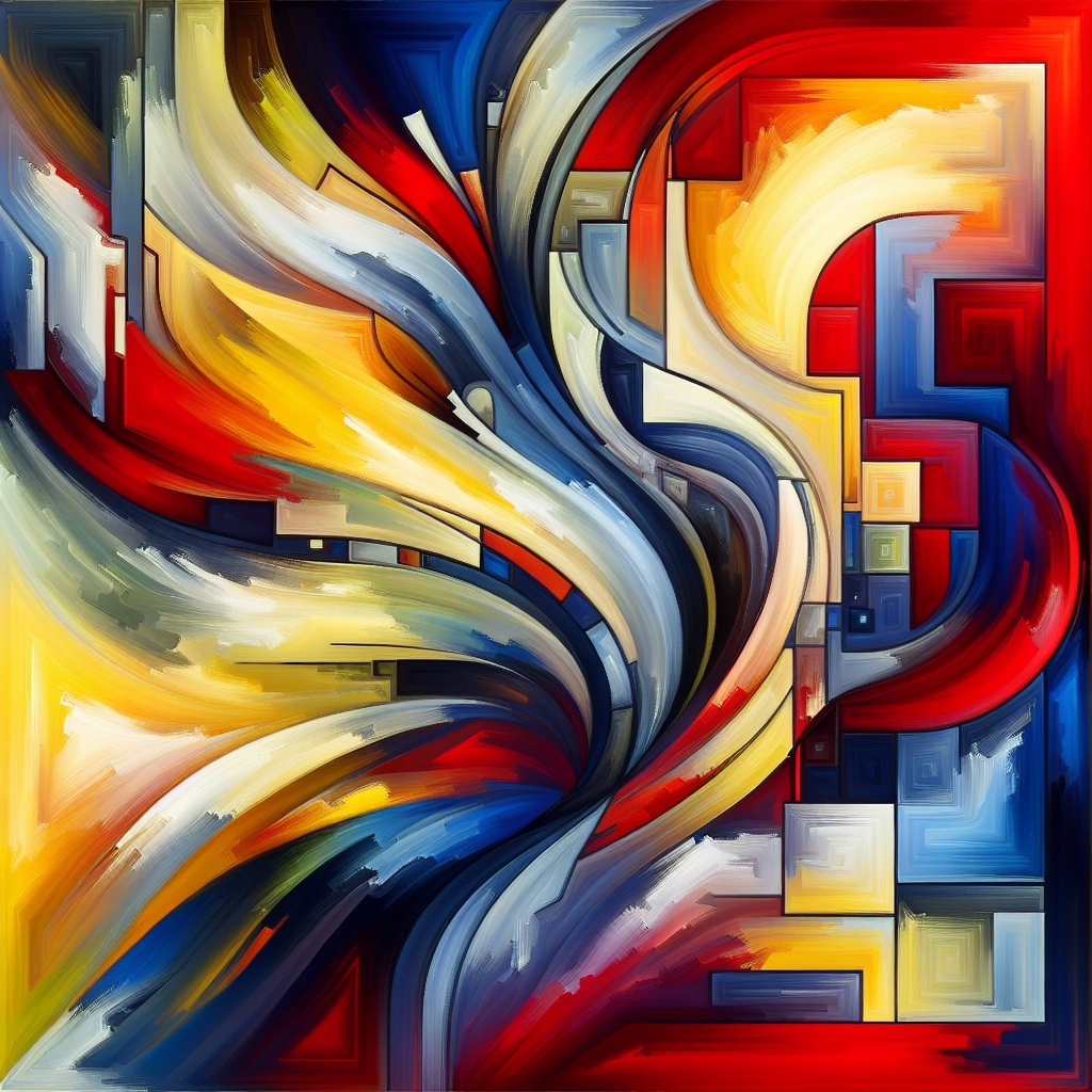 Bold Abstract Expressions Paint By Diamonds