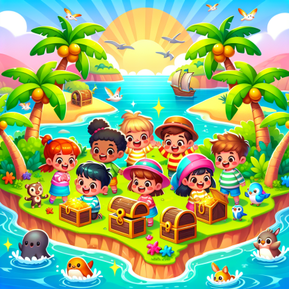 Magical Treasure Hunt Painting By Diamonds Kit