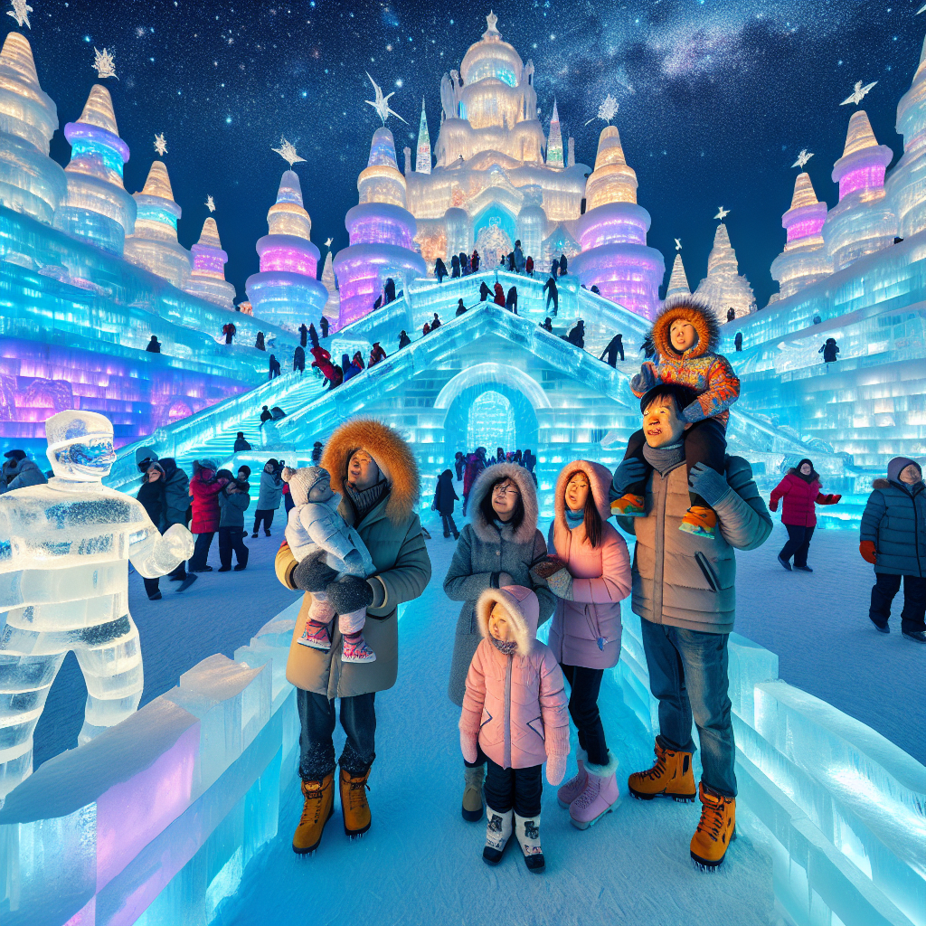 Ice And Snow Festival Paint By Diamond