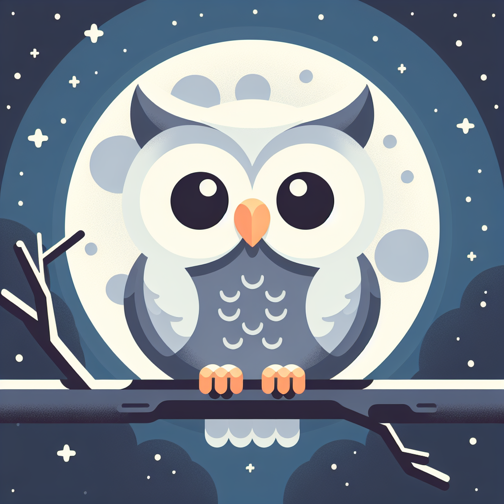 Hooting Owl Midnight Mystery Paint By Diamond