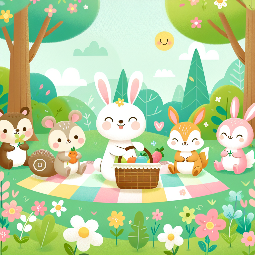 Friendly Forest Picnic Paint By Diamonds