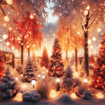 Christmas Glow Masterpiece Paint By Diamonds Kits