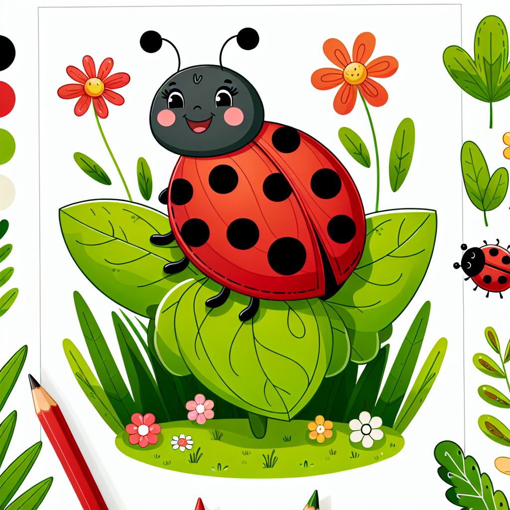 Luminous Ladybug Paint By Diamond