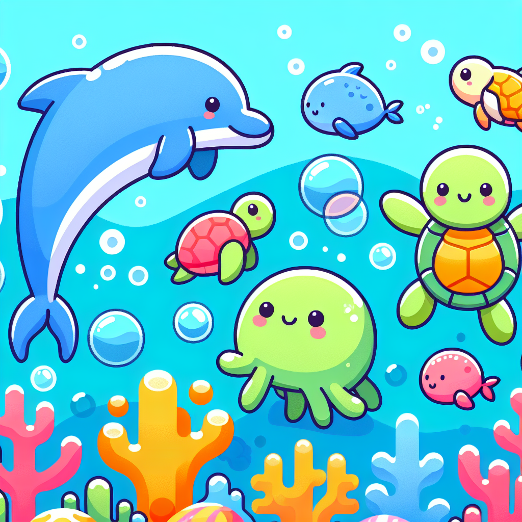 Ocean Adventure Friends Diamonded Painting Kits