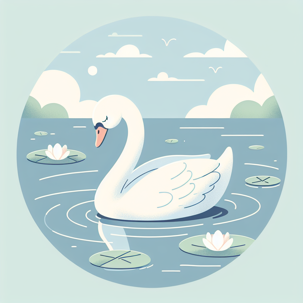 Nurturing Swan Lake Paint By Color
