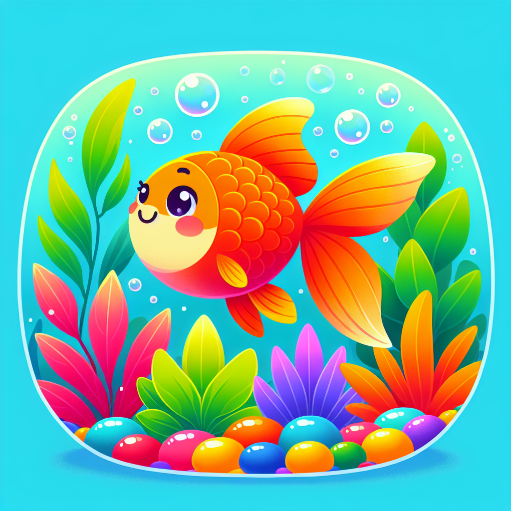 Joyful Goldfish Paint By Diamonds Art