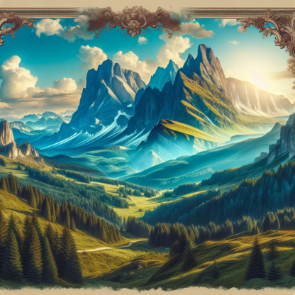 Enchanted Mountain Escape Paint By Diamonds