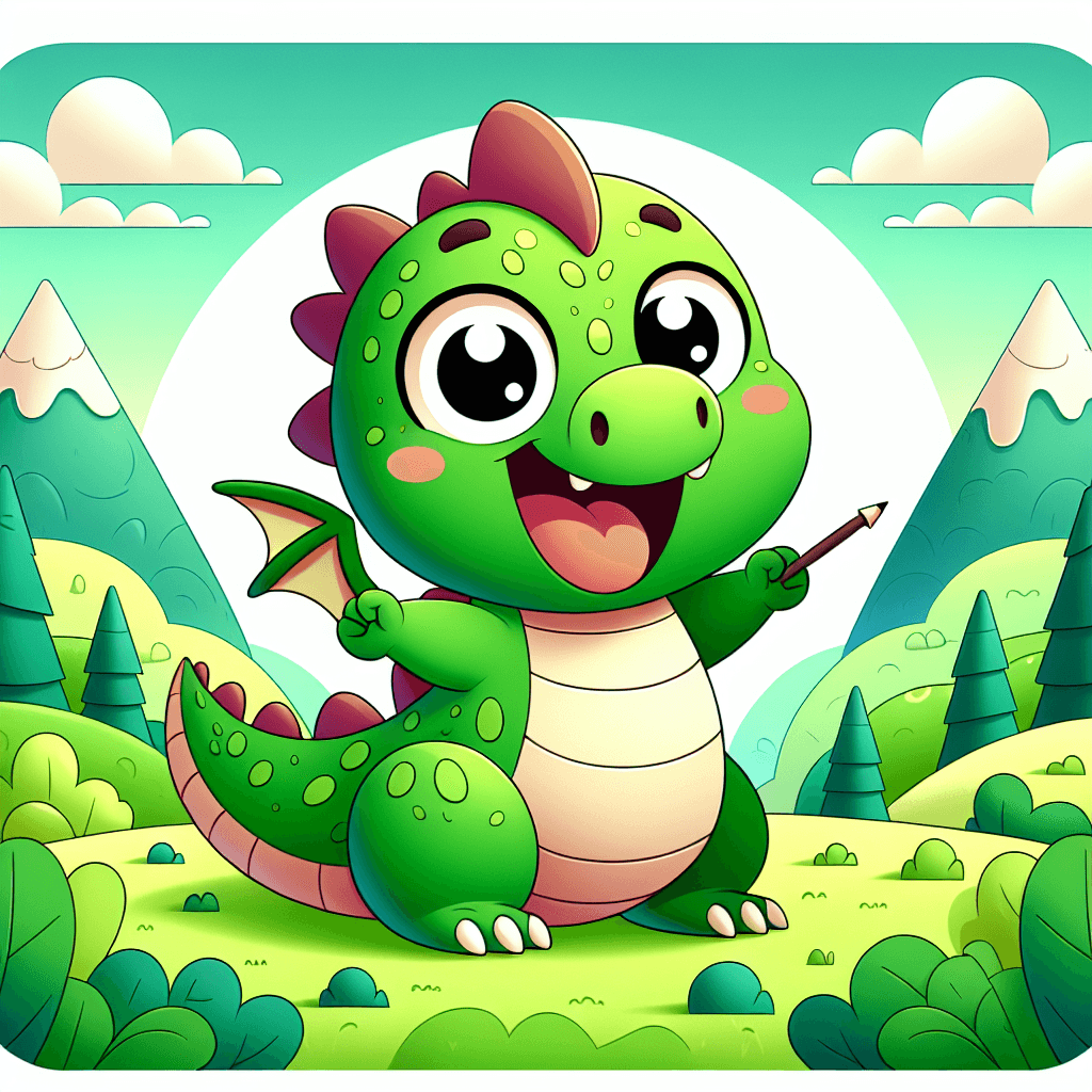 Silly Dragon Painting By Diamonds Kit