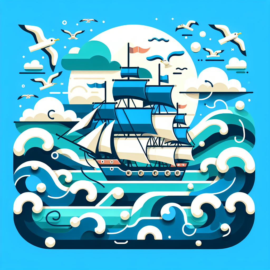 Adventure On The Open Seas DIY Paint By Diamonds
