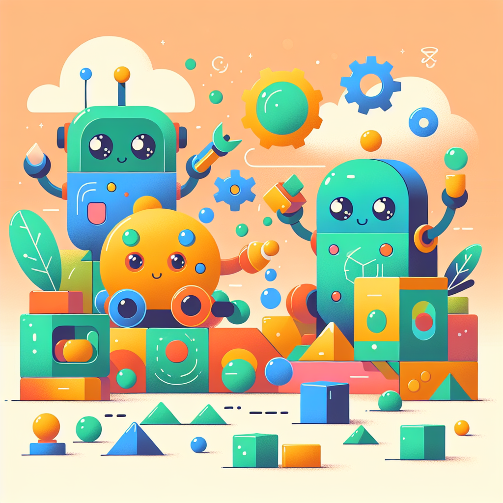 Robots At Play Paint By Diamonds