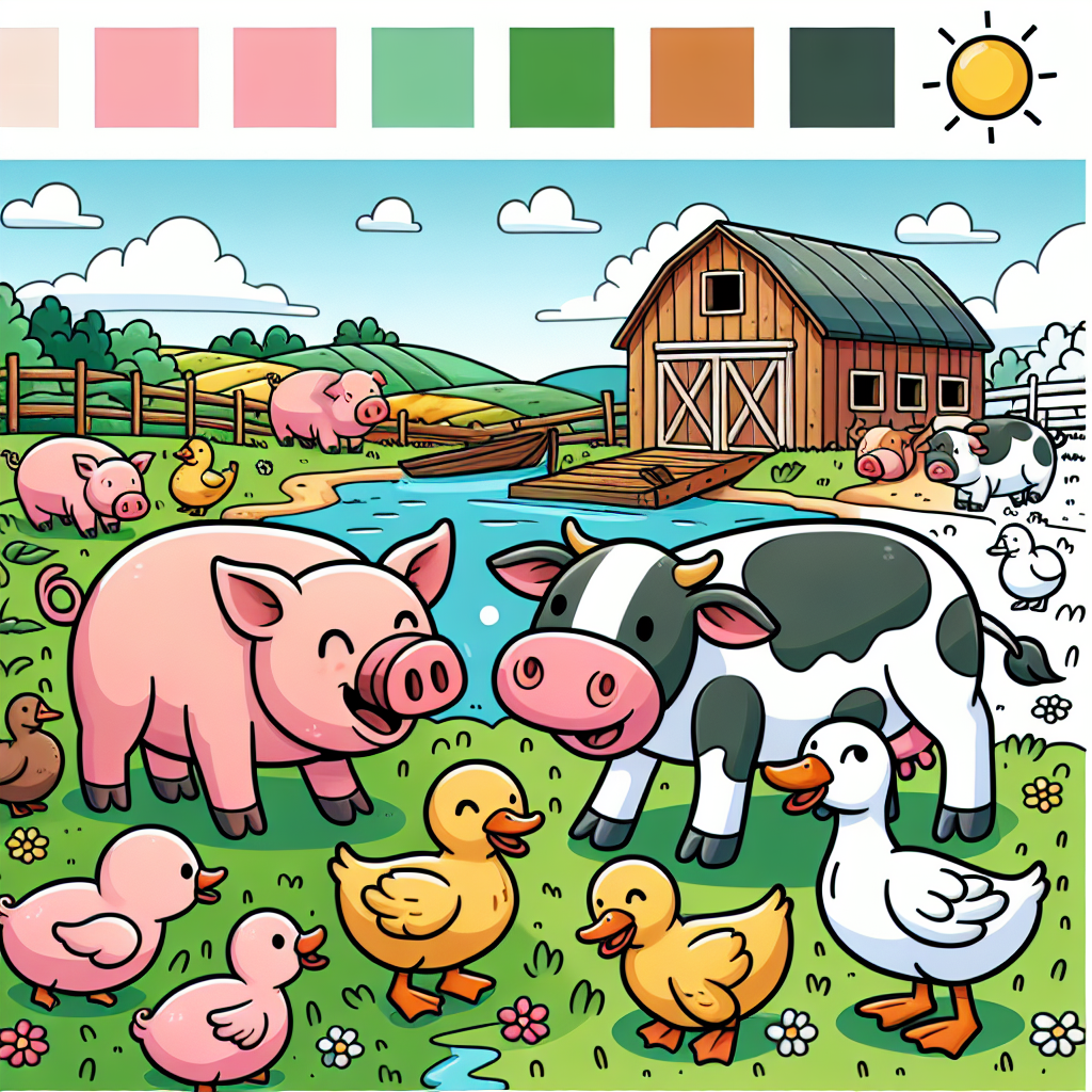 Farmyard Adventure Diamond Painting