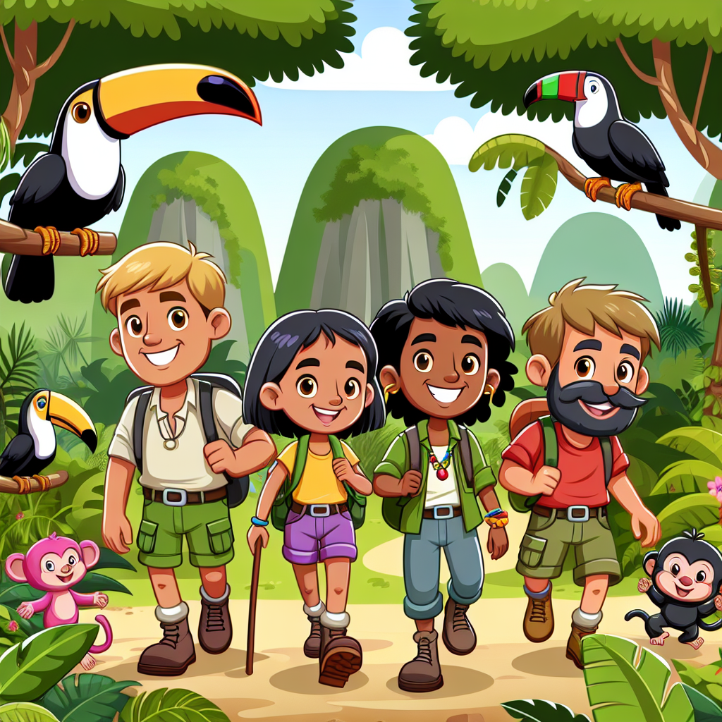 Joyful Jungle Trek Paint By Color